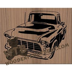 1955 Chevy Truck advanced fretwork scroll saw pattern | The Wooden Teddy Bear