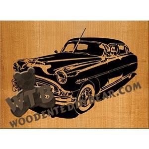 Hudson Hornet advanced fretwork scroll saw pattern | The Wooden Teddy Bear