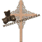 Cross #8 fretwork scroll saw pattern | The Wooden Teddy Bear