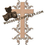 Cross #9 fretwork scroll saw pattern | The Wooden Teddy Bear