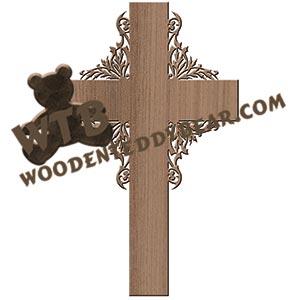 Cross #10 fretwork scroll saw pattern | The Wooden Teddy Bear