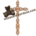 Cross #17 fretwork scroll saw pattern | The Wooden Teddy Bear