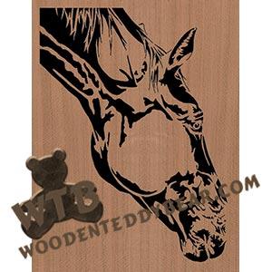 Horse Dip |  Advanced Fretwork Scroll Saw Pattern | Wooden Teddy Bear