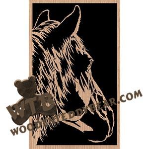 Horse Head |  Advanced Fretwork Scroll Saw Pattern | Wooden Teddy Bear