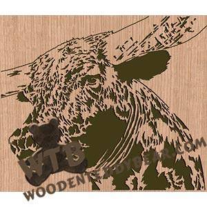 Longhorn #2 Advanced | Fretwork Scroll Saw Pattern | Wooden Teddy Bear