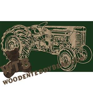 Tractor - Advanced | Fretwork Scroll Saw Pattern | Wooden Teddy Bear