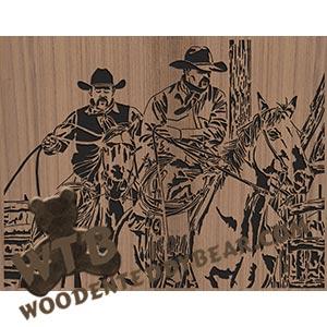 Cowboy Pen - Advanced | Fretwork Scroll Saw Pattern | Wooden Teddy Bear