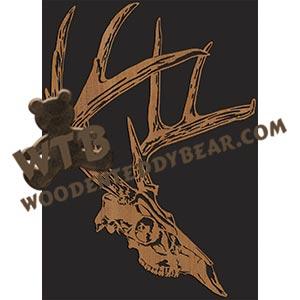 Deer Skull - Advanced | Fretwork Scroll Saw Pattern | Wooden Teddy Bear