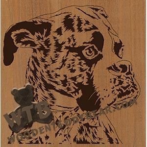 Dog #12 - Advanced | Fretwork Scroll Saw Pattern | Wooden Teddy Bear