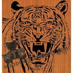 Tiger Roar #1 - Advanced | Fretwork Scroll Saw Pattern | Wooden Teddy Bear