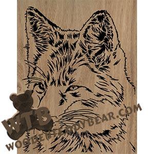Fox - Advanced | Fretwork Scroll Saw Pattern | Wooden Teddy Bear