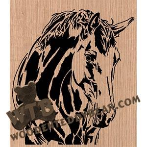 Horse Bow - Advanced | Fretwork Scroll Saw Pattern | Wooden Teddy Bear