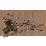 A-10 #2 - Advanced | Fretwork Scroll Saw Pattern | Wooden Teddy Bear