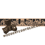 Last Supper - revised - Advanced | Fretwork Scroll Saw Pattern | Wooden Teddy Bear