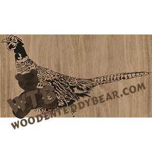 Pheasant - Advanced | Fretwork Scroll Saw Pattern | Wooden Teddy Bear