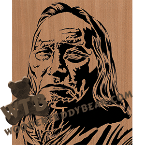 Dakota Chief Running Antelope - Advanced | Fretwork Scroll Saw Pattern | Wooden Teddy Bear