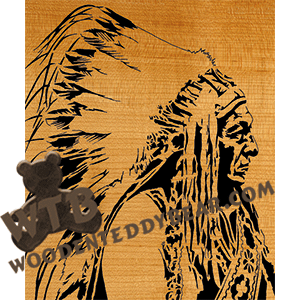 Native American Advanced | Scroll Saw Patterns | Wooden Teddy Bear