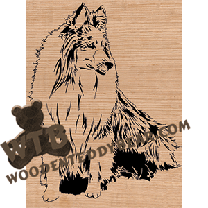 Dog #15 - Advanced | Fretwork Scroll Saw Pattern | Wooden Teddy Bear