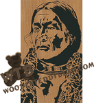 Diego Narango - Santa Clara Pueblo - Advanced | Fretwork Scroll Saw Pattern | Wooden Teddy Bear