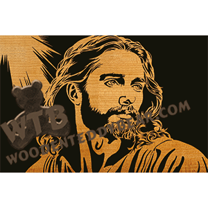 Jesus the Light | Fretwork Scroll Saw Pattern | Wooden Teddy Bear - The ...