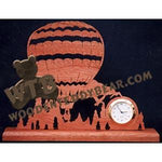 Hot Air Balloon scroll saw pattern | The Wooden Teddy Bear