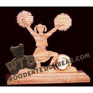 Cheerleader scroll saw pattern | The Wooden Teddy Bear