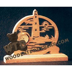 Georgetown Lighthouse scroll saw pattern | The Wooden Teddy Bear