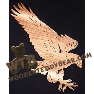 Bald Eagle scroll saw pattern | The Wooden Teddy Bear