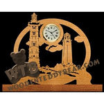 Cape Henry, VA Lighthouse scroll saw pattern | The Wooden Teddy Bear