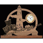 Sapelo Island, GA Lighthouse scroll saw pattern | The Wooden Teddy Bear