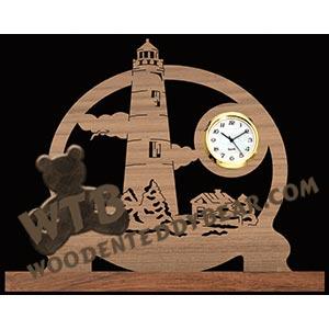 Sapelo Island, GA Lighthouse scroll saw pattern | The Wooden Teddy Bear