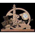 Assateague Island, VA Lighthouse scroll saw pattern | The Wooden Teddy Bear