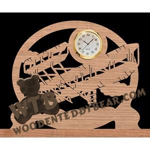 Wright Flyer scroll saw pattern | The Wooden Teddy Bear