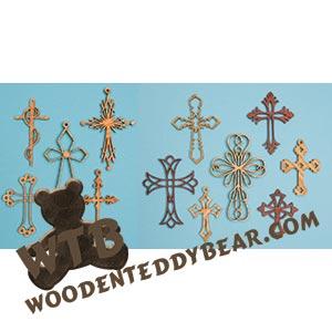 Cross Set | Fretwork Scroll Saw Pattern