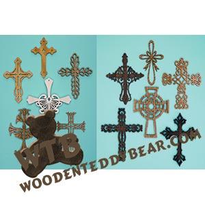 Cross Set #2 | Fretwork Scroll Saw Pattern