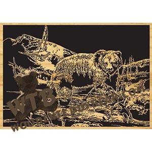 Grizzly Bear – Advanced | Fretwork Scroll Saw Pattern
