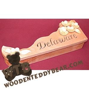 Delaware scroll saw 3D trinket box  pattern | The Wooden Teddy Bear