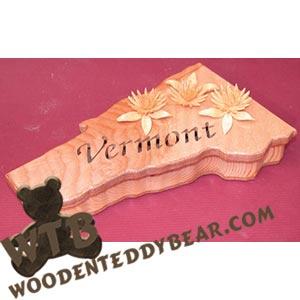 Vermont scroll saw 3D trinket box  pattern | The Wooden Teddy Bear