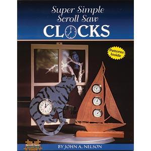Super Simple Scroll Saw Clocks book | The Wooden Teddy Bear