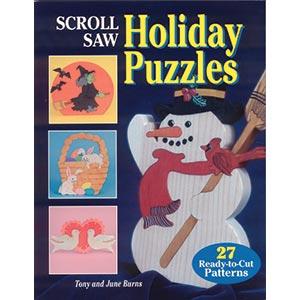 Scroll Saw Holiday Puzzles book | The Wooden Teddy Bear