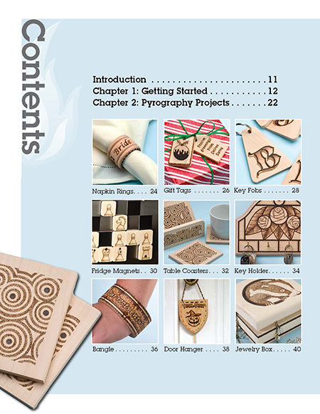 Learn to Burn: A Step-by-step Guide to Getting Started in Pyrography [Book]