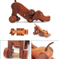 Animated Animal Toys in Wood