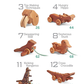 Animated Animal Toys in Wood