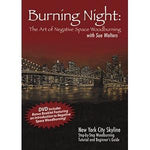 Burning Night: The Art of Negative Space Woodburning DVD | The Wooden Teddy Bear