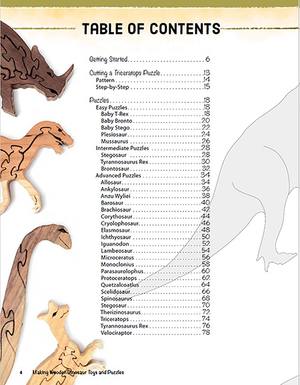 Making Wooden Dinosaur Toys and Puzzles