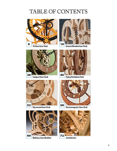Making Wooden Gear Clocks : 6 Cool Contraptions That Really Keep Time