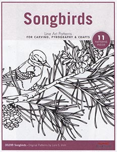 Songbirds Line Art Pattern Pack