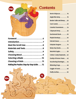 20 Minute Scroll Saw Puzzles