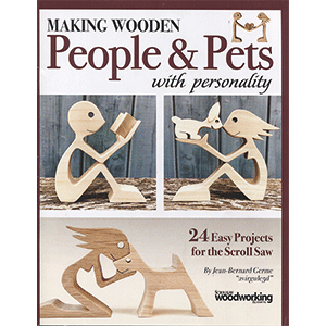 Making Wooden People & Pets With Personality | Fretwork Scroll Saw Pattern | Wooden Teddy Bear