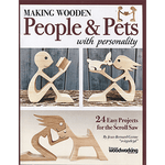 Making Wooden People & Pets With Personality | Fretwork Scroll Saw Pattern | Wooden Teddy Bear